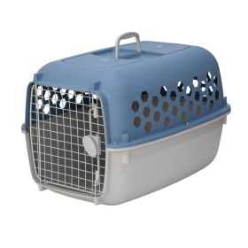 Dog and Cat Kennel, Multicolor, 26 in Maximum Pet Weight:45 lb (Color: Blue)